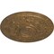 Ekena Millwork Darnay Ceiling Medallion (Fits Canopies up to 7 1/4"), Hand-Painted Rubbed Bronze, 29 1/4"OD x 2"P CM29DARZS - alternate 4